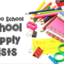Back to School – School Supplies Lists